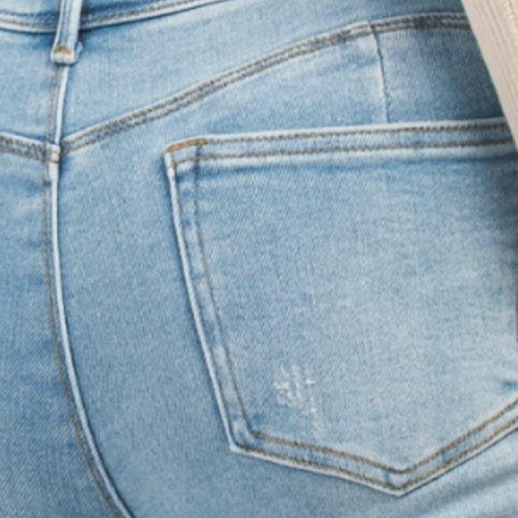 NWT RISEN Women's High Rise Denim Ankle Skinny Jeans - Picture 4 of 6